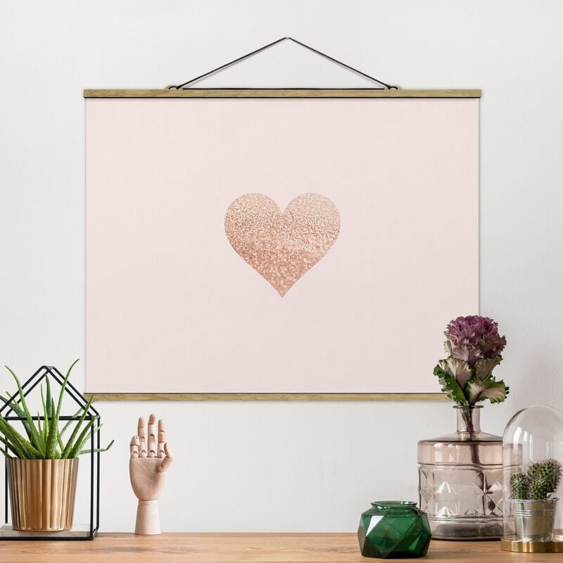 

Imagen de tela - Shimmering Heart - Apaisado 3:4 Dimensión LxA: 75cm x 100cm