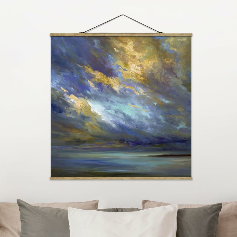 

Imagen de tela - Sky Over Coast - Cuadrado 1:1 Dimensión LxA: 100cm x 100cm