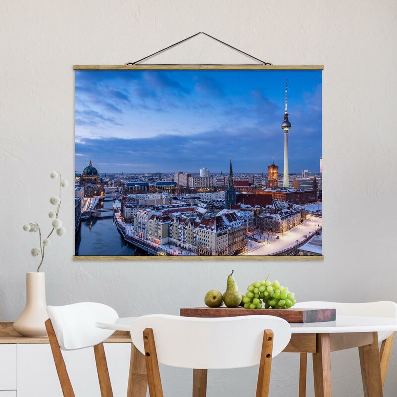 

Imagen de tela - Snow In Berlin - Apaisado 3:4 Dimensión LxA: 75cm x 100cm
