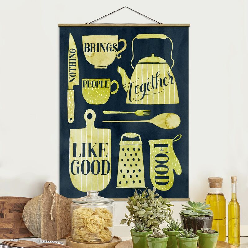 

Imagen de tela - Soul Food - Good Food - Alto 4:3 Dimensión LxA: 133.5cm x 100cm