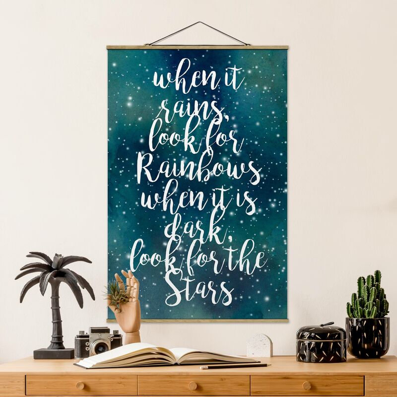 

Imagen de tela - Starry Rainbow - Alto 3:2 Dimensión LxA: 150cm x 100cm