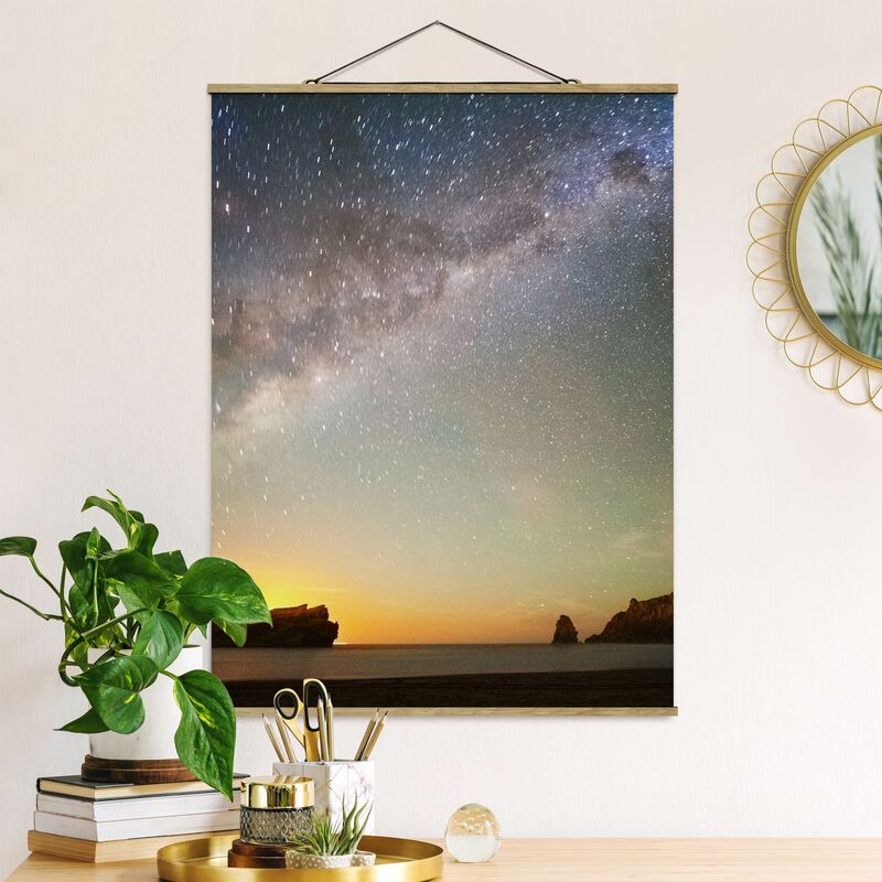 

Imagen de tela - Starry Sky Over The Sea - Alto 4:3 Dimensión LxA: 133.5cm x 100cm