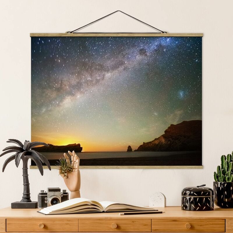 

Imagen de tela - Starry Sky Over The Sea - Apaisado 3:4 Dimensión LxA: 37.5cm x 50cm