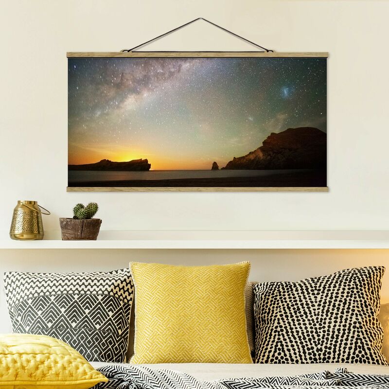 

Imagen de tela - Starry Sky Over The Sea - Apaisado 1:2 Dimensión LxA: 40cm x 80cm