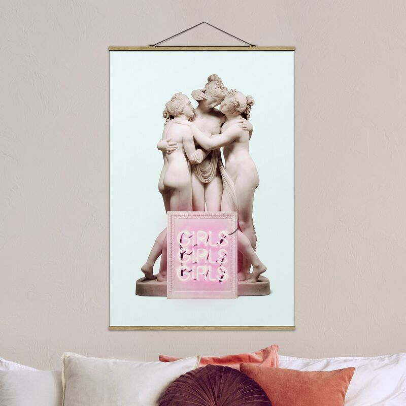 

Imagen de tela - Statue Girls - Alto 3:2 Dimensión LxA: 52.5cm x 35cm