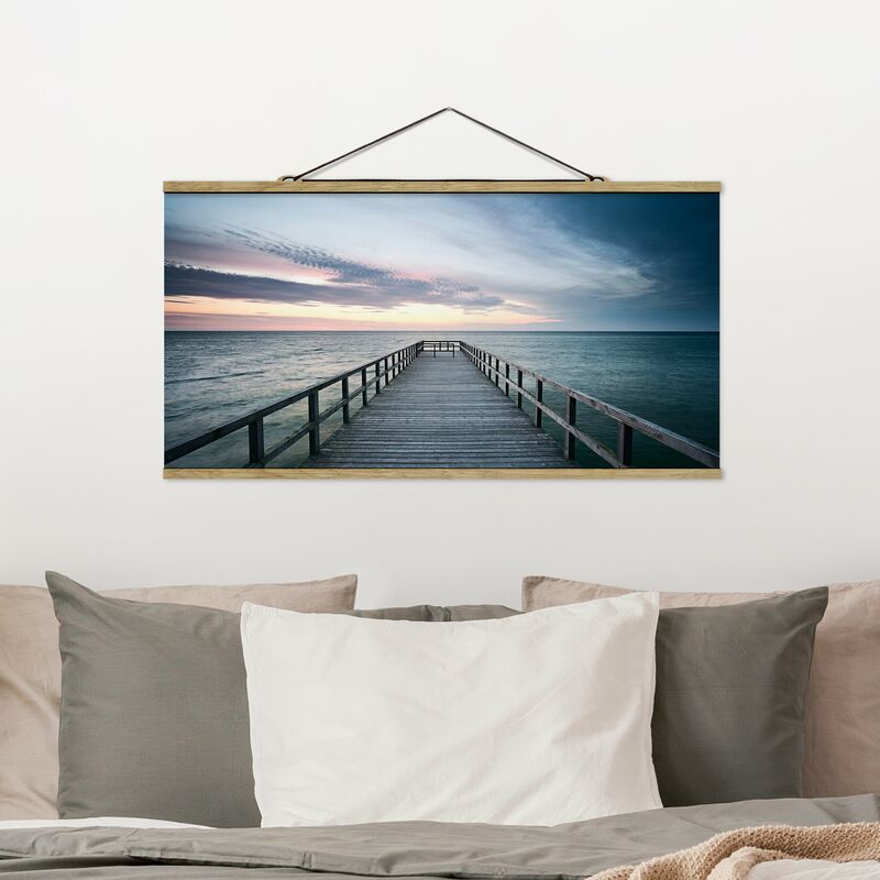 

Imagen de tela - Steg Promenade - Apaisado 1:2 Dimensión LxA: 40cm x 80cm