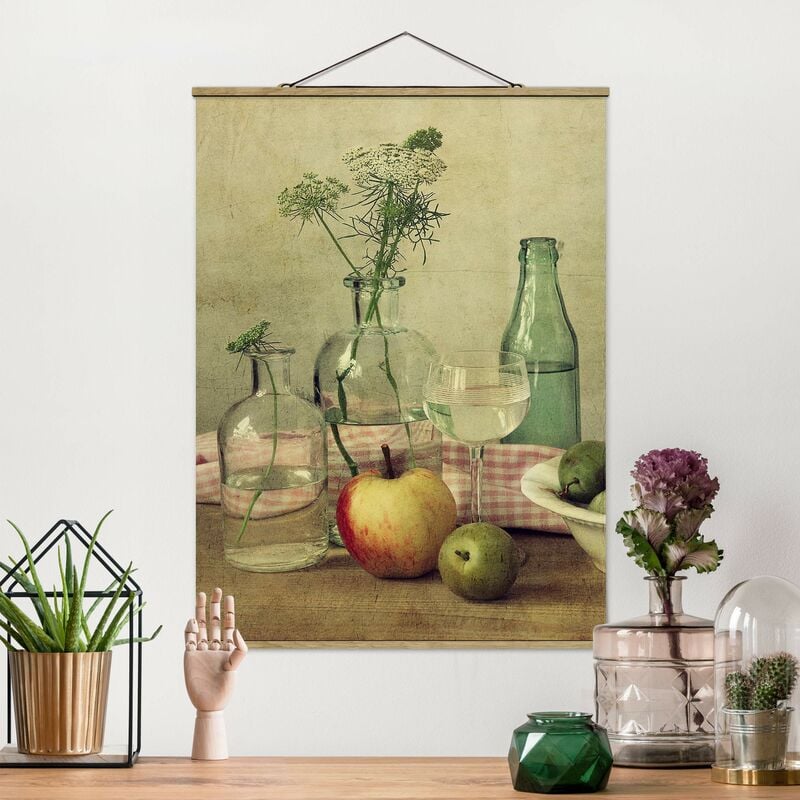 

Imagen de tela - Still Life With Bottles - Alto 4:3 Dimensión LxA: 106.5cm x 80cm
