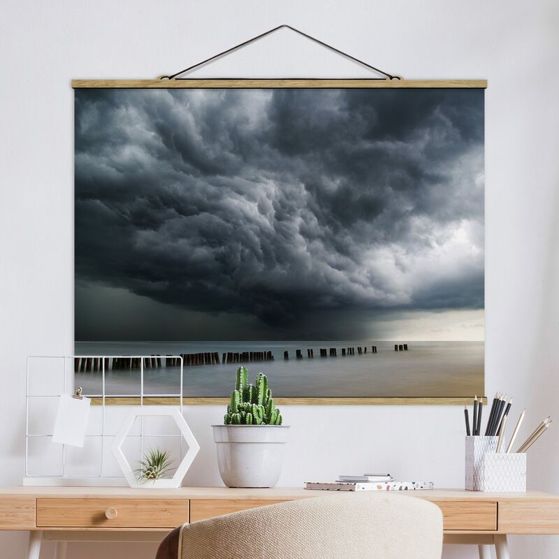 

Imagen de tela - Storm Clouds Over The Baltic Sea - Apaisado 3:4 Dimensión LxA: 60cm x 80cm
