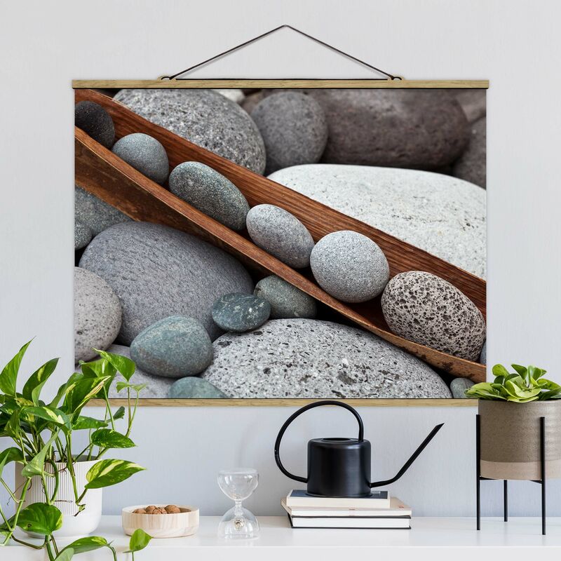 

Imagen de tela - Still Life With Gray Stones - Apaisado 3:4 Dimensión LxA: 37.5cm x 50cm