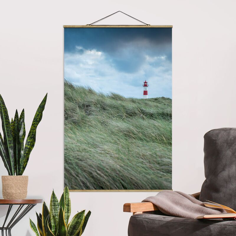 

Imagen de tela - Stormy Times At The Lighthouse - Alto 3:2 Dimensión LxA: 120cm x 80cm