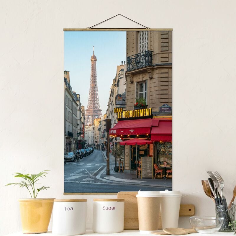 

Imagen de tela - Streets Of Paris - Alto 3:2 Dimensión LxA: 120cm x 80cm