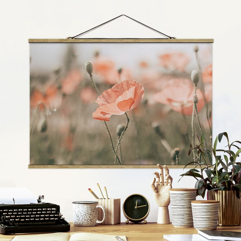 

Imagen de tela - Sun-Kissed Poppy Fields - Apaisado 2:3 Dimensión LxA: 23.5cm x 35cm