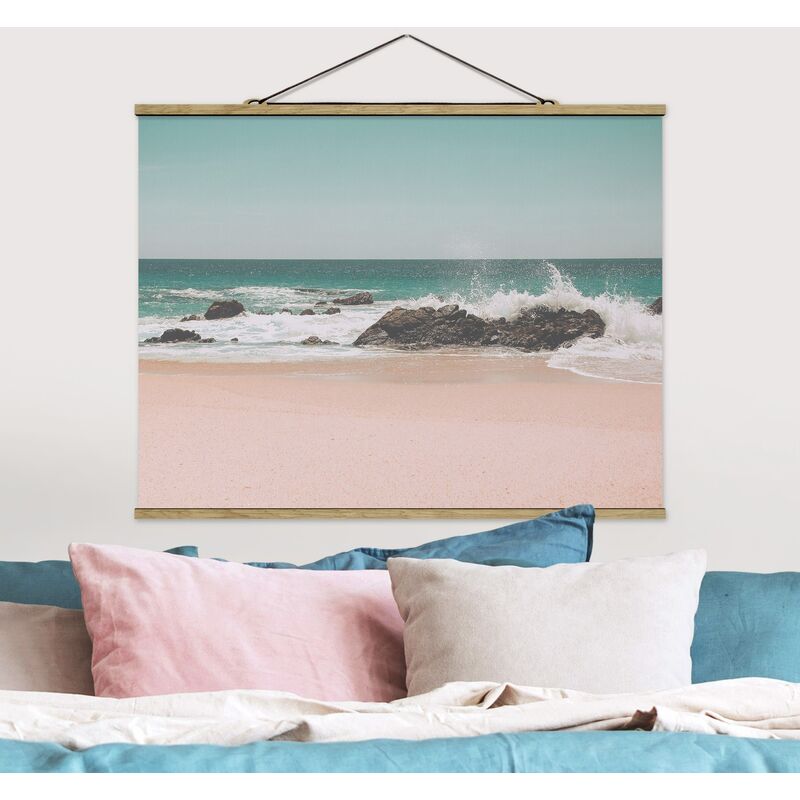 

Imagen de tela - Sunny Beach Mexico - Apaisado 3:4 Dimensión LxA: 26cm x 35cm