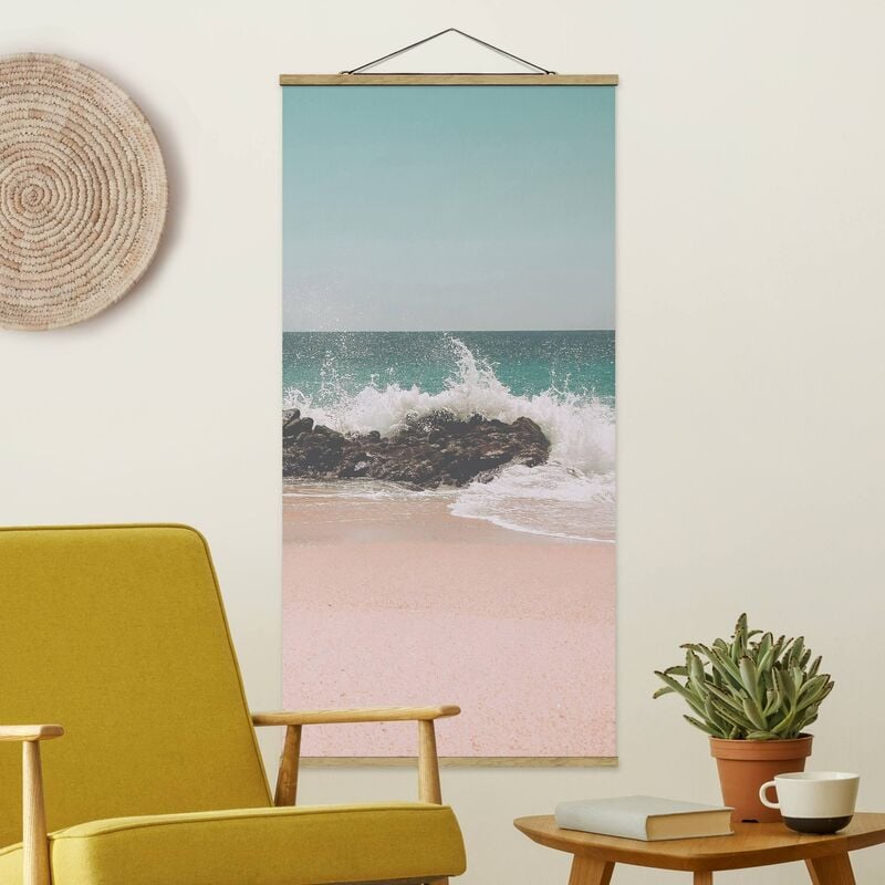 

Imagen de tela - Sunny Beach Mexico - Alto 2:1 Dimensión LxA: 70cm x 35cm