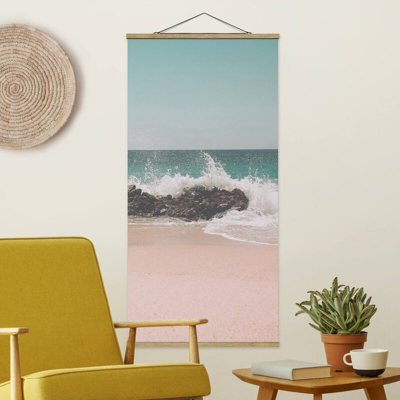 

Imagen de tela - Sunny Beach Mexico - Alto 2:1 Dimensión LxA: 100cm x 50cm