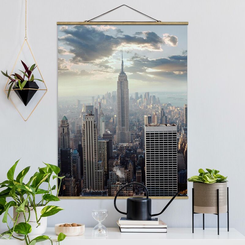 

Imagen de tela - Sunrise In New York - Alto 4:3 Dimensión LxA: 106.5cm x 80cm