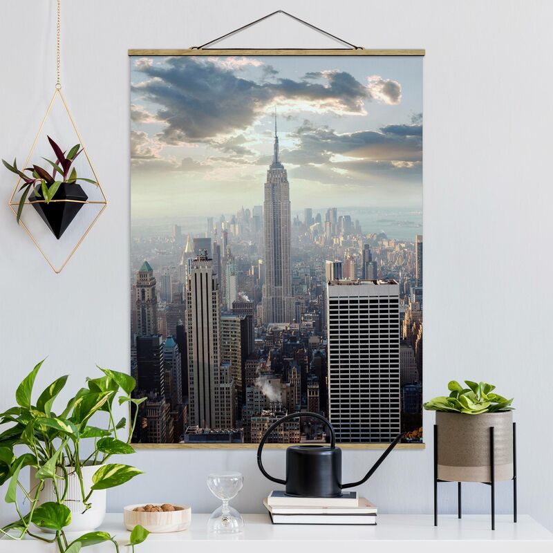 

Imagen de tela - Sunrise In New York - Alto 4:3 Dimensión LxA: 133.5cm x 100cm