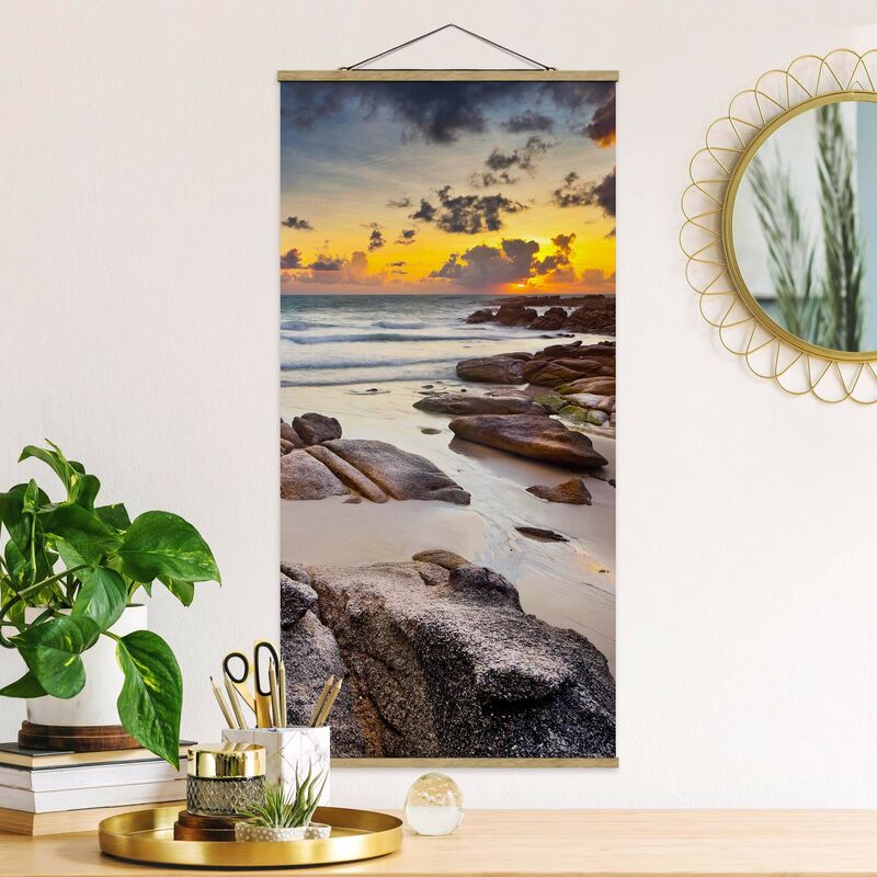 

Imagen de tela - Sunrise Beach In Thailand - Alto 2:1 Dimensión LxA: 100cm x 50cm