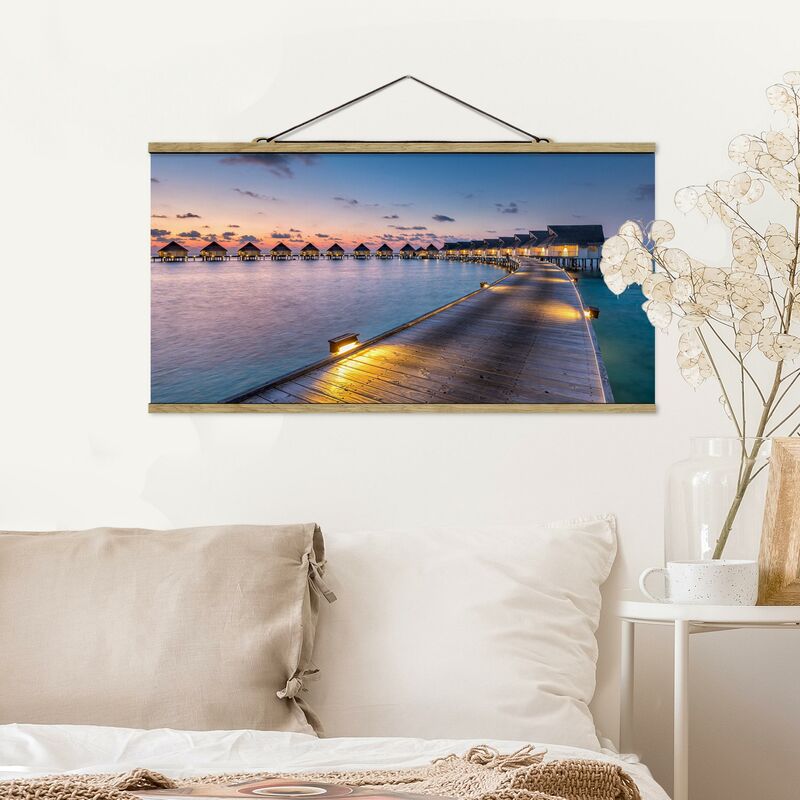

Imagen de tela - Sunset In Paradise - Apaisado 1:2 Dimensión LxA: 40cm x 80cm
