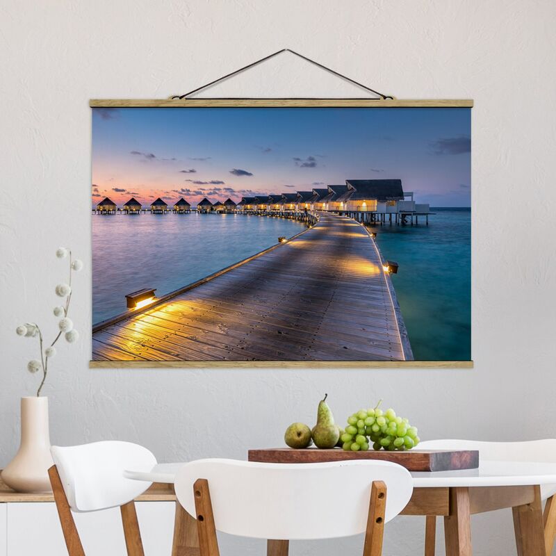 

Imagen de tela - Sunset In Paradise - Apaisado 2:3 Dimensión LxA: 53.5cm x 80cm