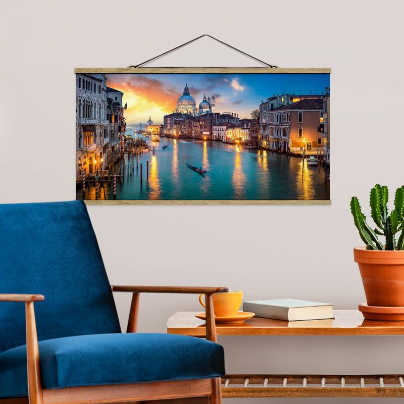 

Imagen de tela - Sunset in Venice - Apaisado 1:2 Dimensión LxA: 50cm x 100cm