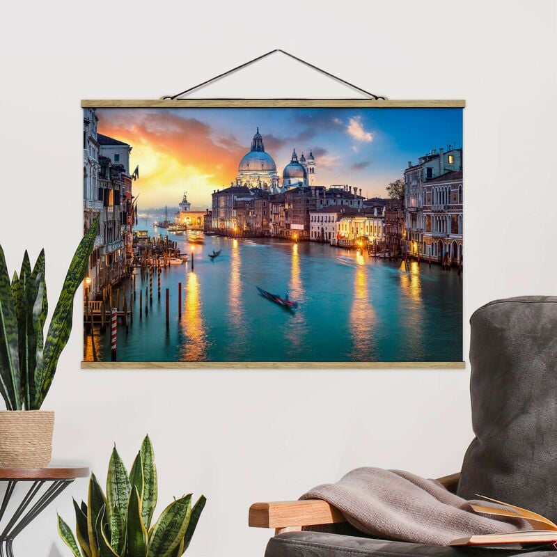 

Imagen de tela - Sunset in Venice - Apaisado 2:3 Dimensión LxA: 66.5cm x 100cm