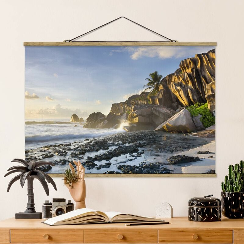 

Imagen de tela - Sunset On The Island Paradise - Apaisado 2:3 Dimensión LxA: 66.5cm x 100cm