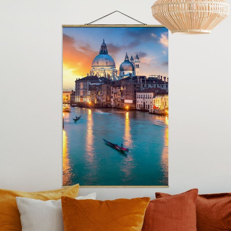 

Imagen de tela - Sunset in Venice - Alto 3:2 Dimensión LxA: 120cm x 80cm