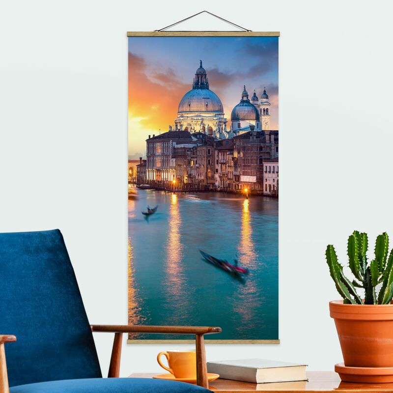 

Imagen de tela - Sunset in Venice - Alto 2:1 Dimensión LxA: 70cm x 35cm