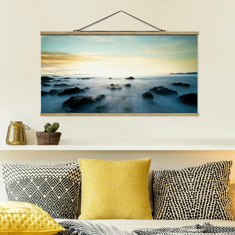

Imagen de tela - Sunset Over The Ocean - Apaisado 1:2 Dimensión LxA: 40cm x 80cm