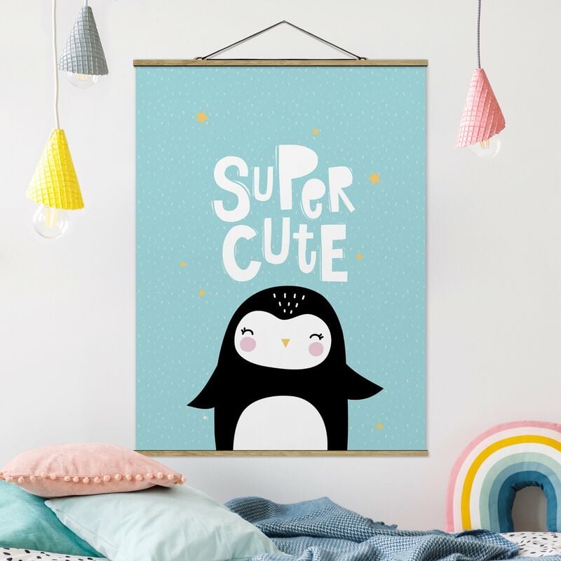 

Imagen de tela - Super Cute Penguin - Alto 4:3 Dimensión LxA: 66.4cm x 50cm