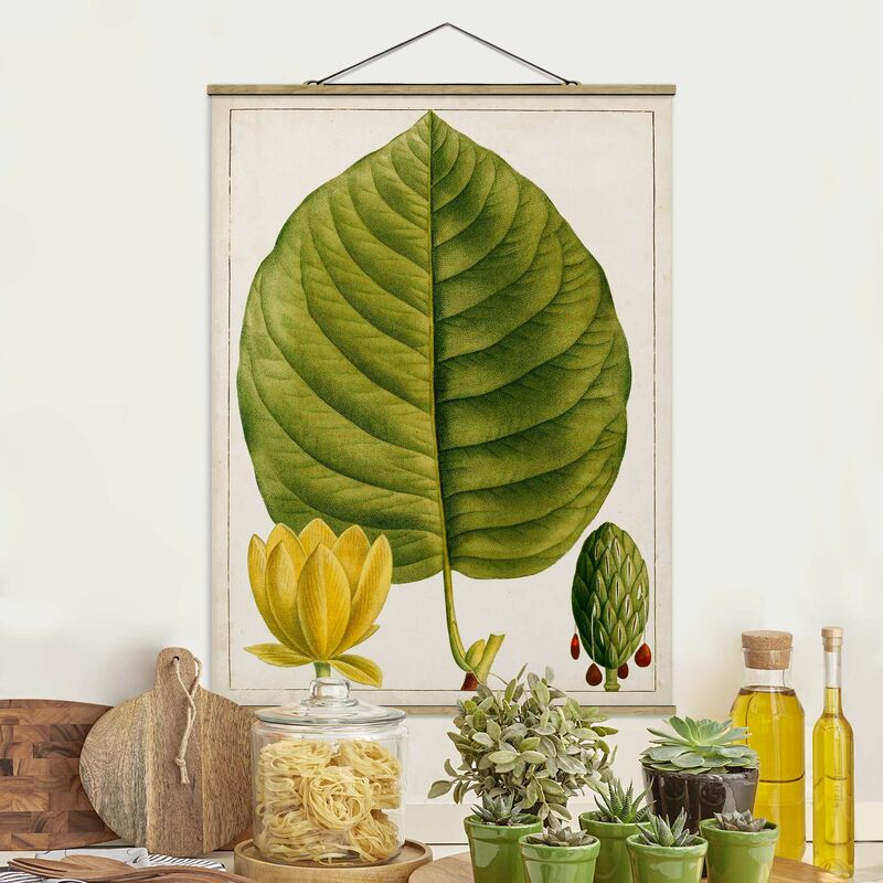 

Imagen de tela - Tableau Leaf Flower Fruit I - Alto 4:3 Dimensión LxA: 66.4cm x 50cm