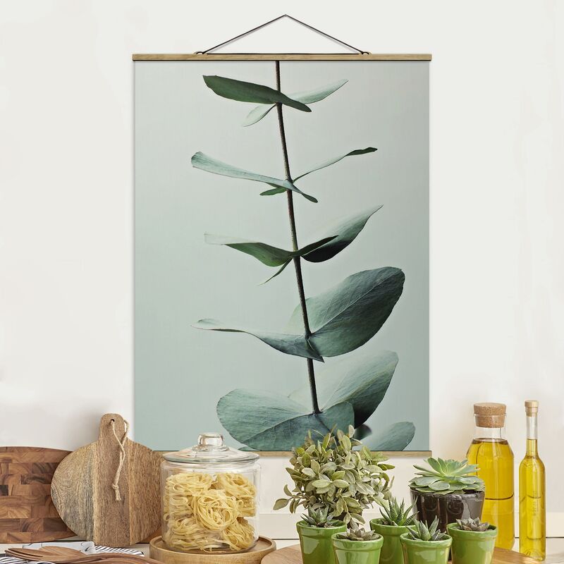 

Imagen de tela - Symmetrical Eucalytus Twig - Alto 4:3 Dimensión LxA: 46.5cm x 35cm