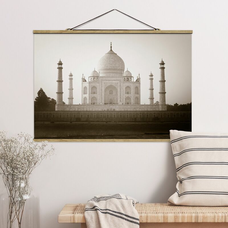 

Imagen de tela - Taj Mahal - Apaisado 2:3 Dimensión LxA: 23.5cm x 35cm