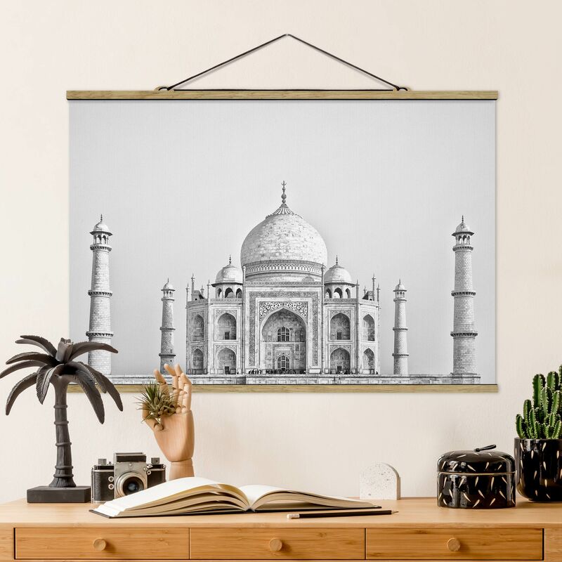 

Imagen de tela - Taj Mahal In Gray - Apaisado 2:3 Dimensión LxA: 53.5cm x 80cm