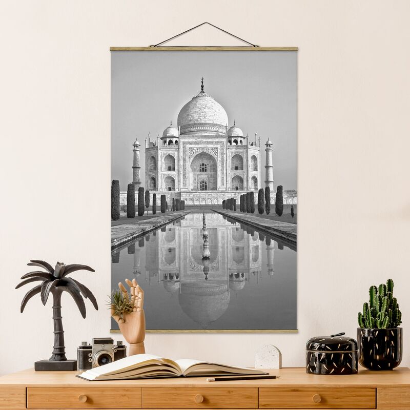 

Imagen de tela - Taj Mahal With Garden - Alto 3:2 Dimensión LxA: 52.5cm x 35cm