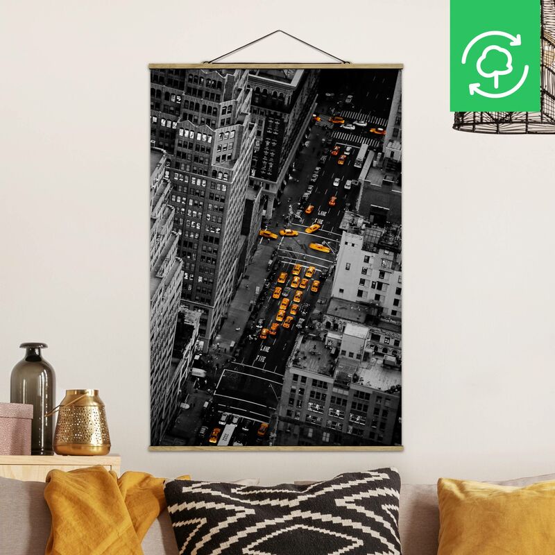 

Imagen de tela - Taxi Lights Manhattan - Alto 3:2 Dimensión LxA: 150cm x 100cm