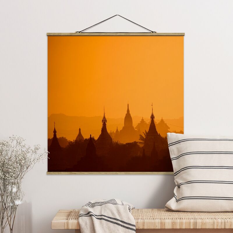 

Imagen de tela - Temple City In Myanmar - Cuadrado 1:1 Dimensión LxA: 35cm x 35cm