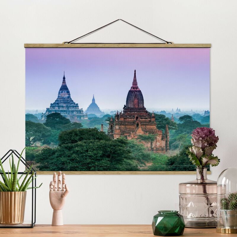 

Imagen de tela - Temple Grounds In Bagan - Apaisado 2:3 Dimensión LxA: 66.5cm x 100cm