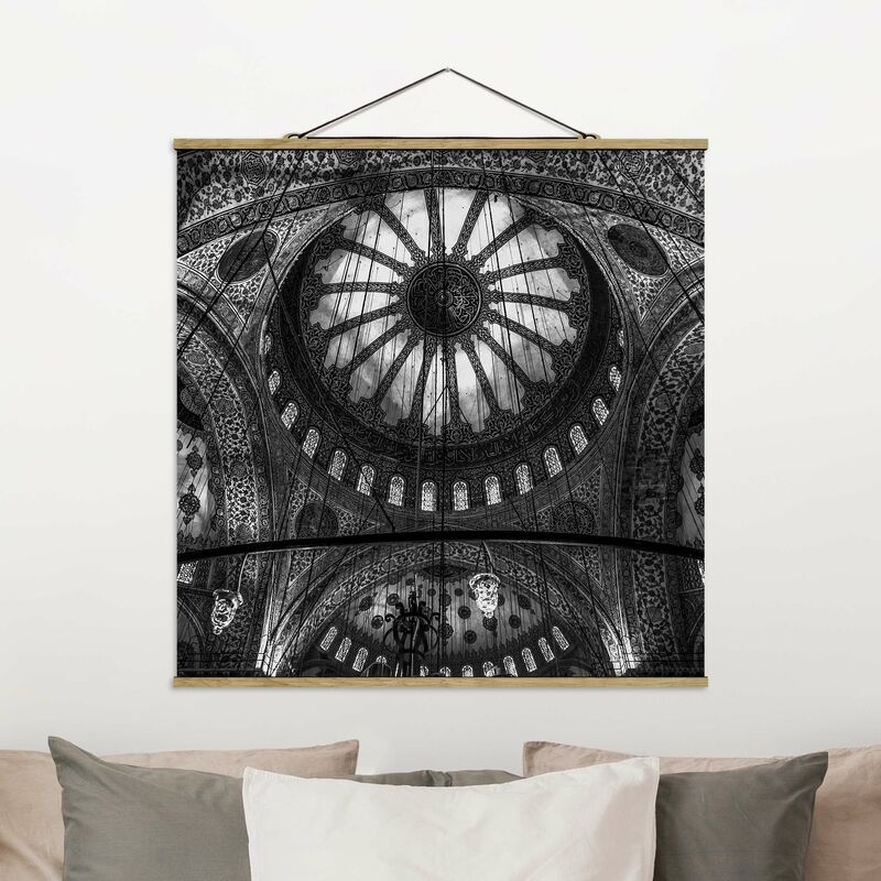 

Imagen de tela - The Domes Of The Blue Mosque - Cuadrado 1:1 Dimensión LxA: 50cm x 50cm