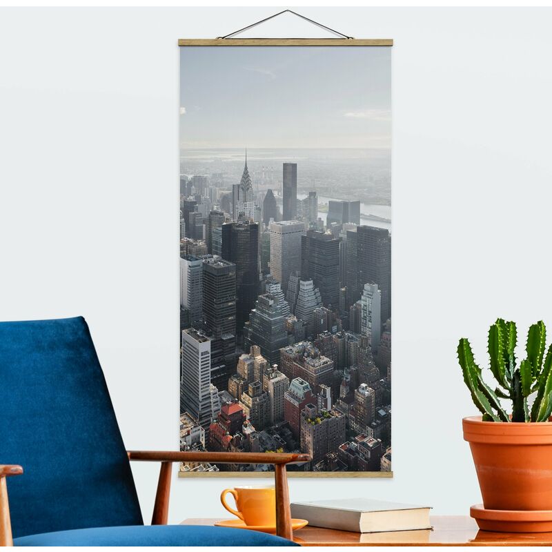 

Imagen de tela - The Empire State Building Upper Manhattan Ny - Alto 2:1 Dimensión LxA: 70cm x 35cm