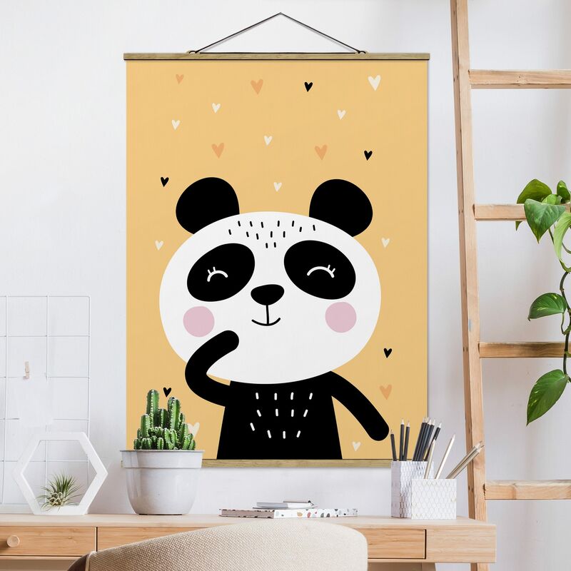 

Imagen de tela - The Happy Panda - Alto 4:3 Dimensión LxA: 46.5cm x 35cm