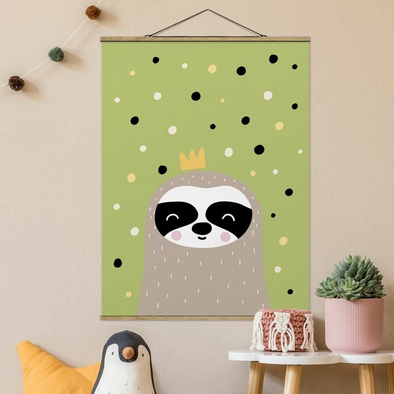 

Imagen de tela - The Laziest Sloth - Alto 4:3 Dimensión LxA: 66.4cm x 50cm