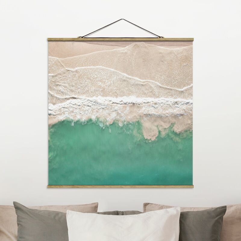 

Imagen de tela - The Ocean - Cuadrado 1:1 Dimensión LxA: 80cm x 80cm