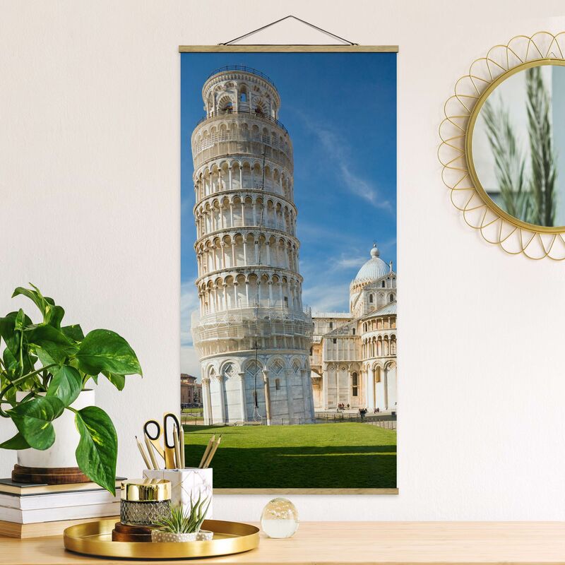 

Imagen de tela - The Leaning Tower Of Pisa - Alto 2:1 Dimensión LxA: 70cm x 35cm