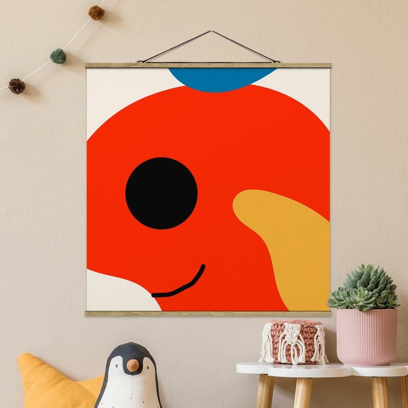 

Imagen de tela - The Rascal - Cuadrado 1:1 Dimensión LxA: 80cm x 80cm
