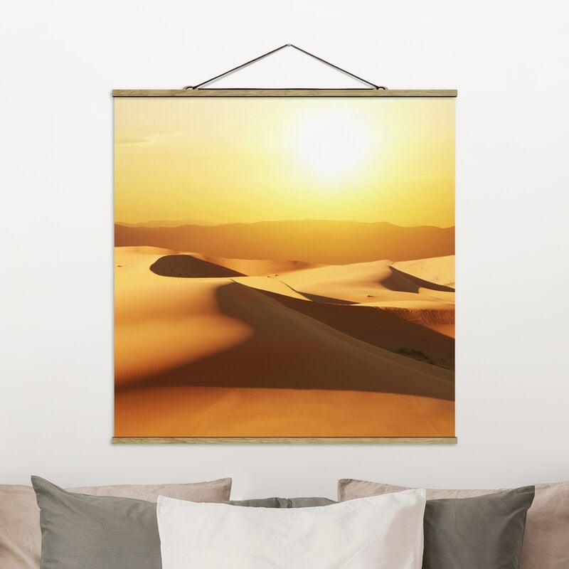 

Imagen de tela - The Saudi Arabian Desert - Cuadrado 1:1 Dimensión LxA: 100cm x 100cm
