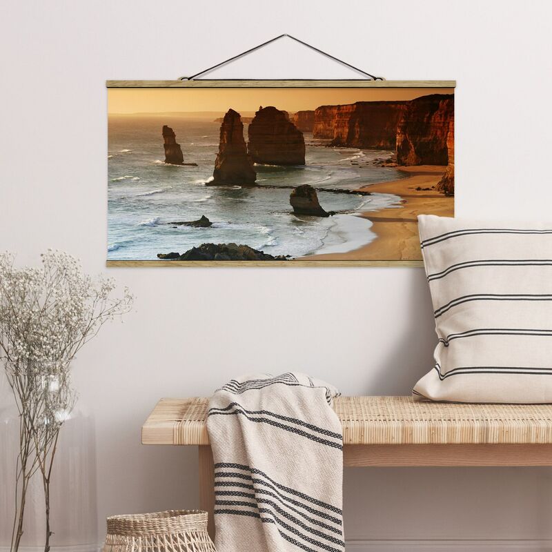 

Imagen de tela - The Twelve Apostles Of Australia - Apaisado 1:2 Dimensión LxA: 50cm x 100cm