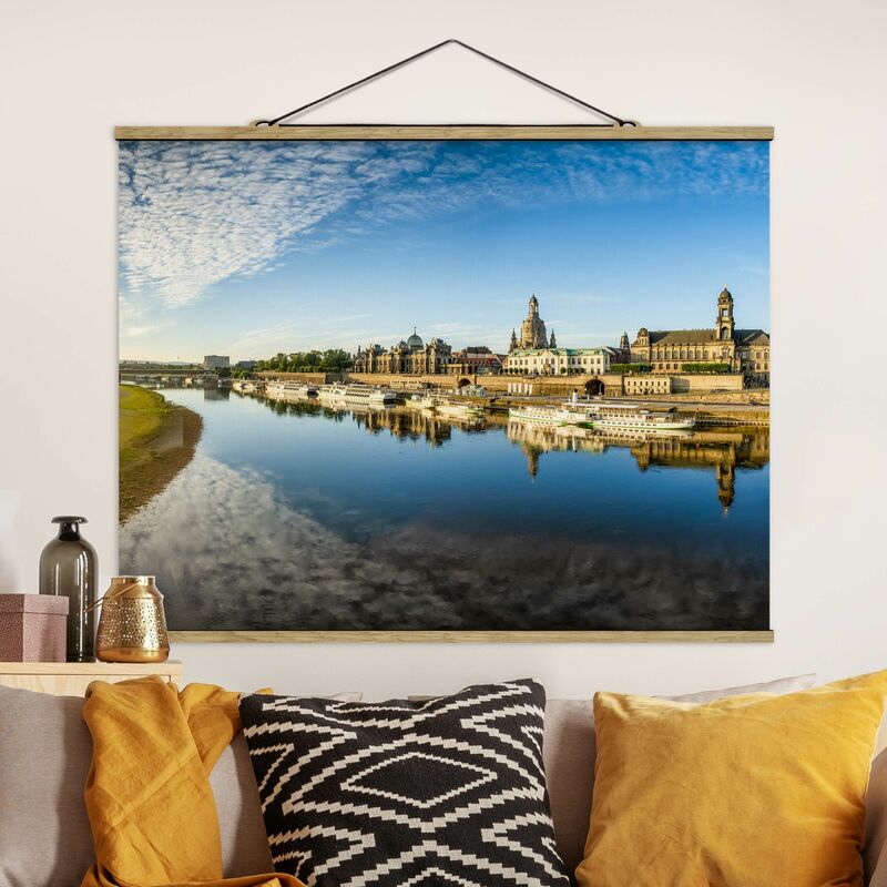 

Imagen de tela - The White Fleet Of Dresden - Apaisado 3:4 Dimensión LxA: 75cm x 100cm