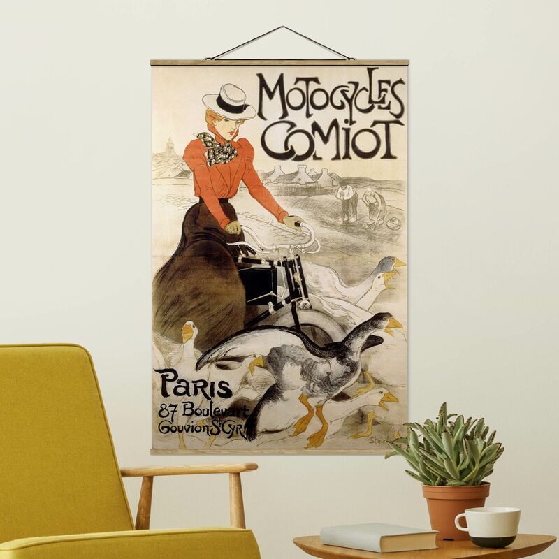 

Bilderwelten - Imagen de tela - Théophile Steinlen - Poster For Motor Comiot - Alto 3:2 Dimensión LxA: 52.5cm x 35cm
